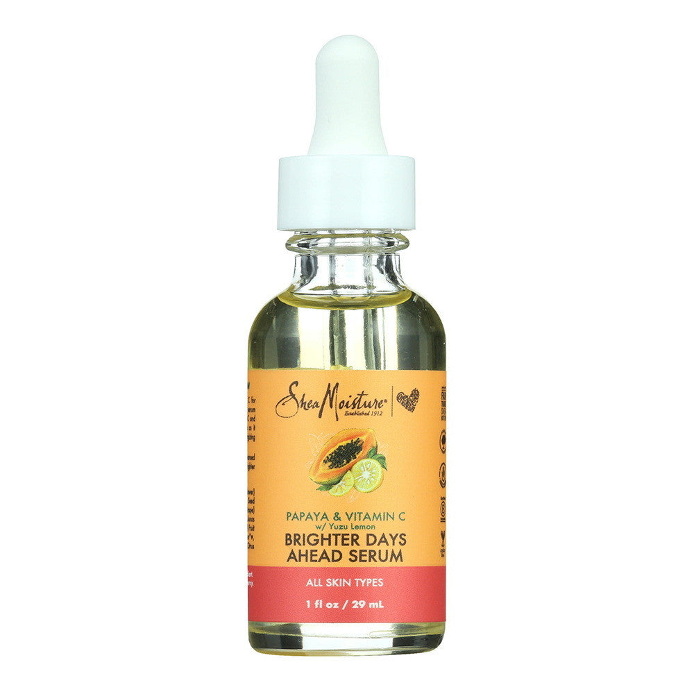 Shea Moisture Serum For All Skin Types, Papaya And Vitamin C, 1 Oz